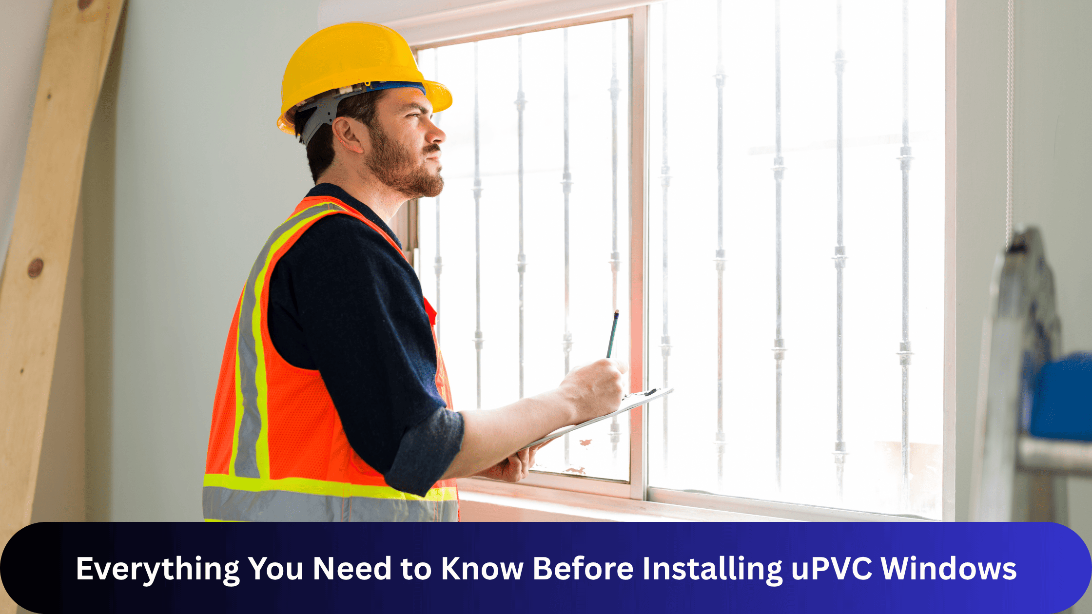 Installing uPVC Windows